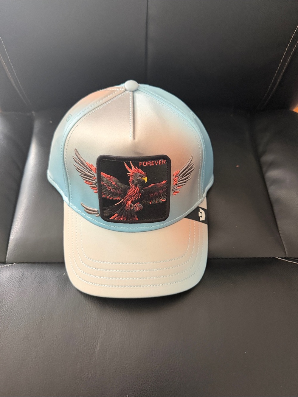Goorin bros 'Forever' Eagle Patch Trucker Hat